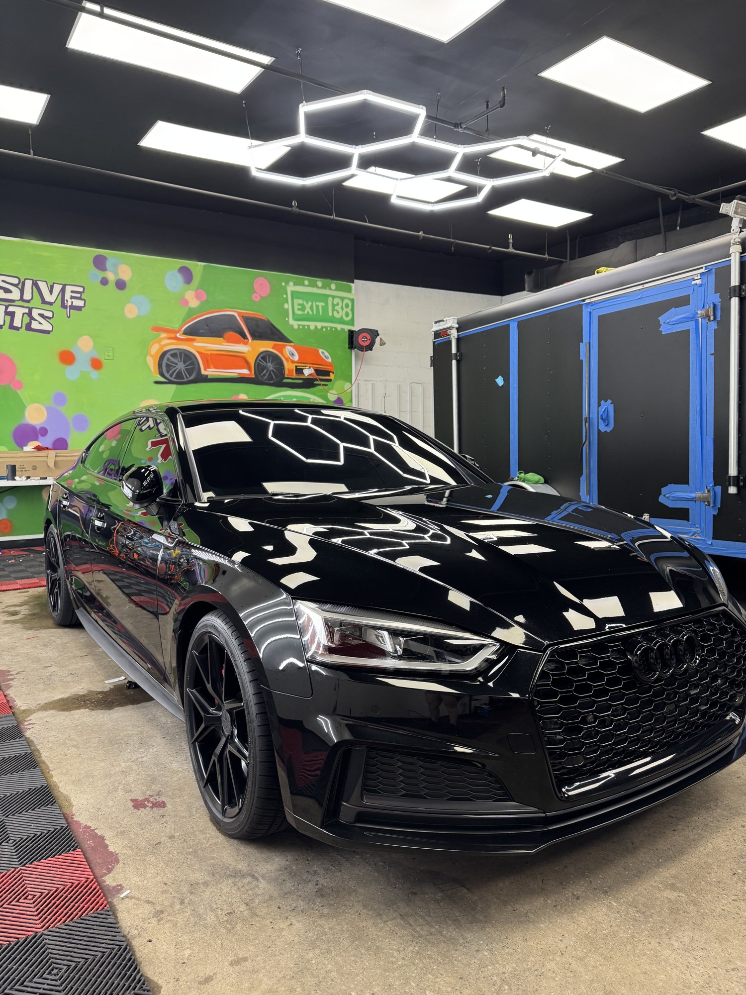 Audi A5 — Ceramic Window Tint, Detailing
