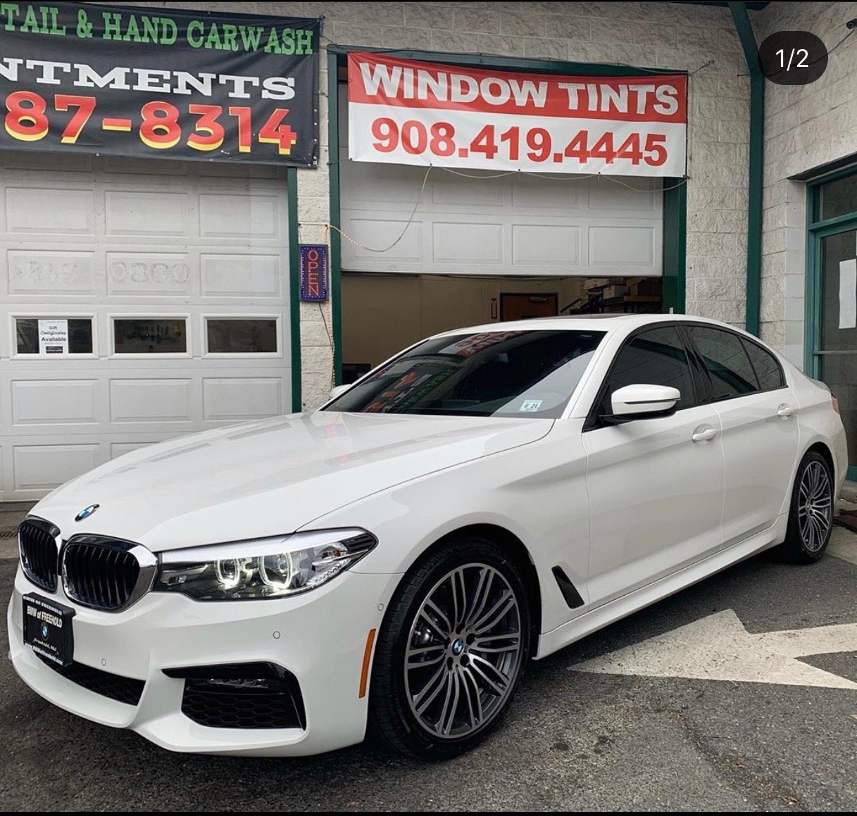 BMW 540i — Ceramic Window Tint