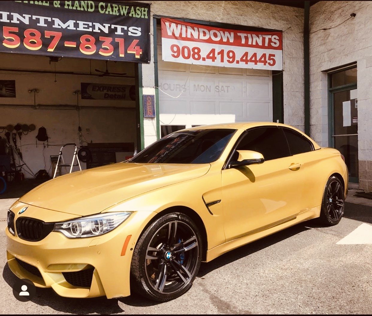BMW M4 — Ceramic Window Tint