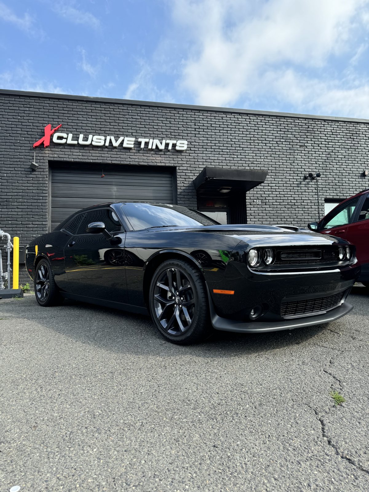 Dodge Challenger — Detailing, Ceramic Window Tint